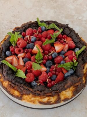 Cheesecake de frutos rojos